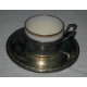 Série de 8 tasses et sous-tasses en