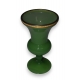 Vase en opaline verte