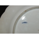 Assiette vieux Nyon, décor bleuets