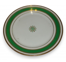Assiette en porcelaine de RIHOUET Paris
