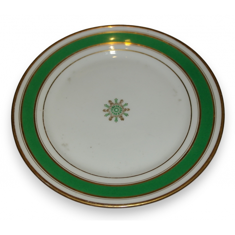 Assiette en porcelaine de RIHOUET Paris