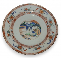 Assiette en Porcelaine Imari