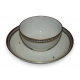 Bol et assiette en Porcelaine Nyon,