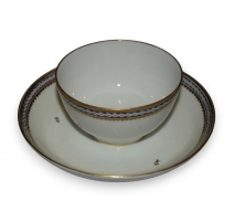 Bol et assiette en Porcelaine Nyon,