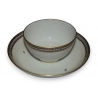 Bol et assiette en Porcelaine Nyon,