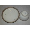 Bol et assiette en Porcelaine Nyon,