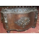 Jardinière Napoléon III bois et bronze