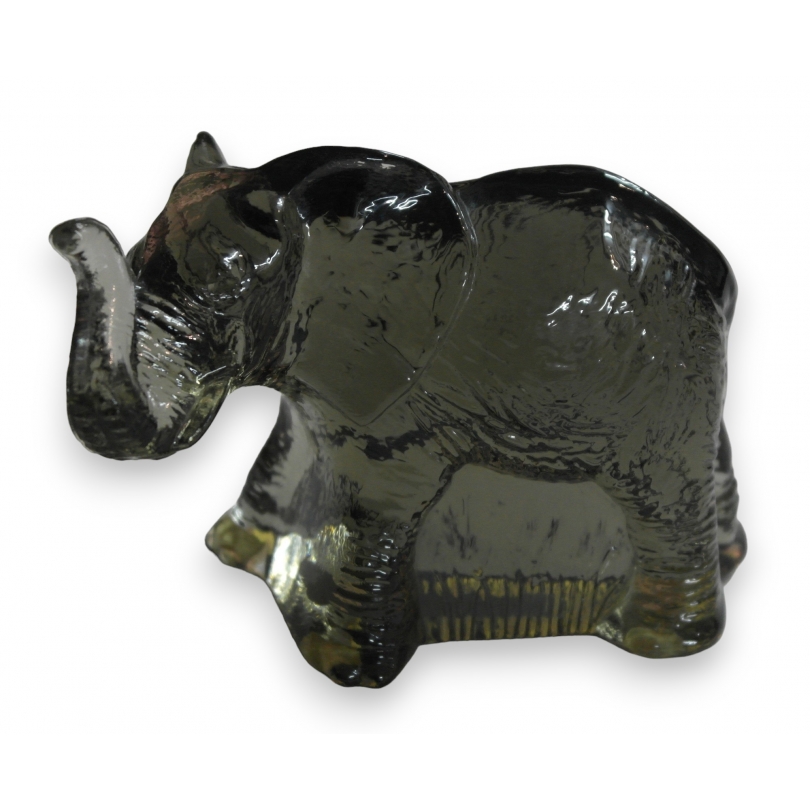 Svenskt Glas glass elephant, signed ‘P.’, from Moinat SA – Antiques and home décor