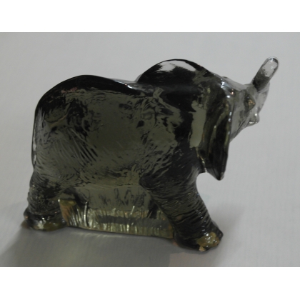 Svenskt Glas glass elephant, signed ‘P.’, from Moinat SA – Antiques and home décor