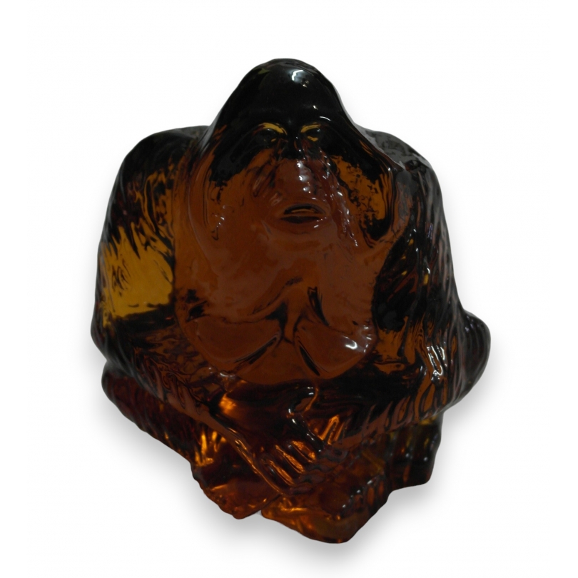 Glass orangutan by Svenskt Glas at Moinat SA – Antiques and home décor