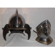 Casque d'armure en fer forgé