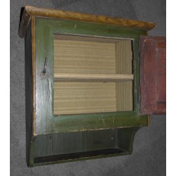  Gänterli peint vert avec bouquet de sur  Moinat SA  - Antiquités décoration