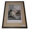 Engraving: ‘The Old Harbour at Le Bois-à-sur-Moinat SA’ – Antiques and home décor – Engravings, lithographs