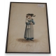 Gravure "Costume" de Fribourg