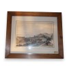 Gravure coloriée "Ville de Neuchâtel "  sur Moinat SA  - Antiquités décoration -  Gravures, Lithos