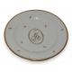 Assiette en porcelaine Vieux Paris