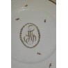 Assiette en porcelaine Vieux Paris