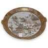 Japanese Satsuma porcelain dish (at Moinat SA – Antiques and Decor)