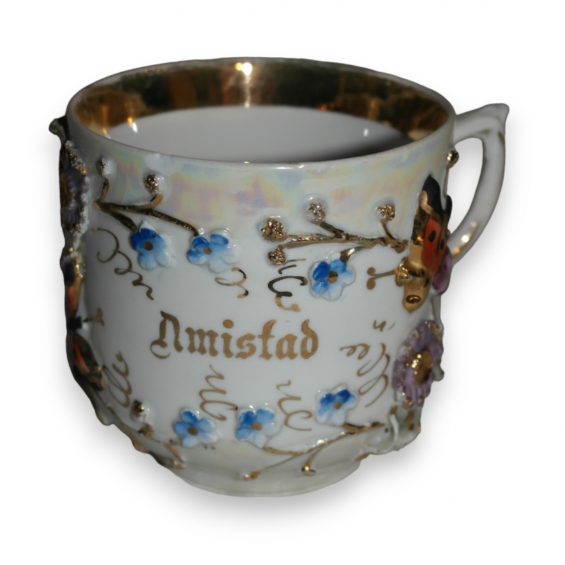 Tasse en porcelaine \"Amistad\"