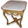  Table carrée style Louis XIV en bois sur  Moinat SA  - Antiquités décoration