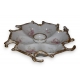 Plat à oeufs en porcelaine Napoléon III