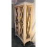  Vitrine en rotin "provençale" sur  Moinat SA  - Antiquités décoration