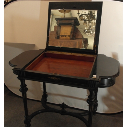 Black Napoleon III dressing table at Moinat SA – Antiques and home décor