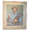 Paintings | Oil on canvas, ‘Réjouissance’, signed Moinat SA  – Antiques and home décor