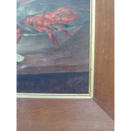 绘画 | 题为《静物》的画作，署名GILLIAND。Moinat SA  - 古董与装饰艺术