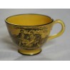 Yellow earthenware cup by Joseph SEWELL at  Moinat SA  - Antiques and home décor