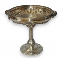 Coupe en métal argenté Wiskemann