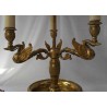  Lampe bouillotte "Col de cygne"en sur  Moinat SA  - Antiquités décoration