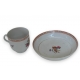 Tasse et sous-tasse en porcelaine Chine