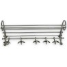 Coat rack with 5 hooks and rails at  Moinat SA  - Antiques and home décor
