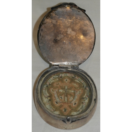 Reliquary, silver pendant box by Moinat SA – Antiques and decorative items