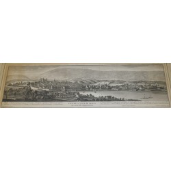 Paire de gravures "Veue de la ville de  sur Moinat SA  - Antiquités décoration -  Gravures, Lithos