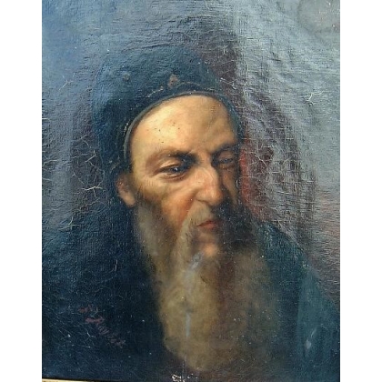 Tableau "Portrait Rabbin"