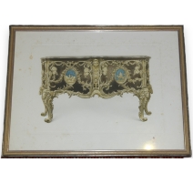 Tableau "La nouvelle Chambrière" signé GRISON