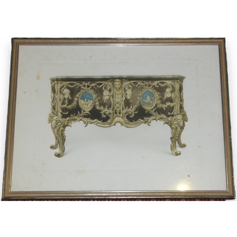 Tableau "La nouvelle Chambrière" signé GRISON