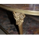 Table basse ovale "Tête de Béliers"