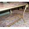  Table basse ovale "Tête de Béliers" en sur  Moinat SA  - Antiquités décoration