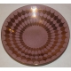 Assiette rose en porcelaine BENSOW