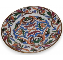 Assiette en porcelaine décor