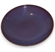 Bol en porcelaine bleu et rouge
