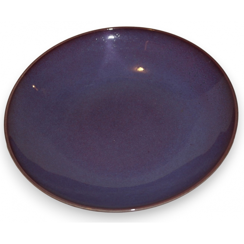 Bol en porcelaine bleu et rouge