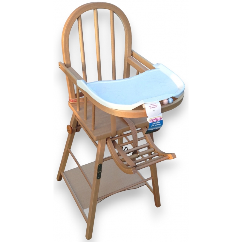 Chaise haute d'enfant transformable