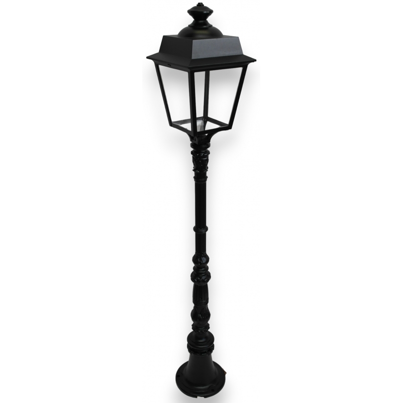 "Place des Vosges" No. 11 floor lamp, black, by Moinat SA – Antiques and home décor