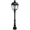 "Place des Vosges" No. 11 floor lamp, black, by Moinat SA – Antiques and home décor