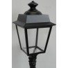 "Place des Vosges" No. 11 floor lamp, black, by Moinat SA – Antiques and home décor