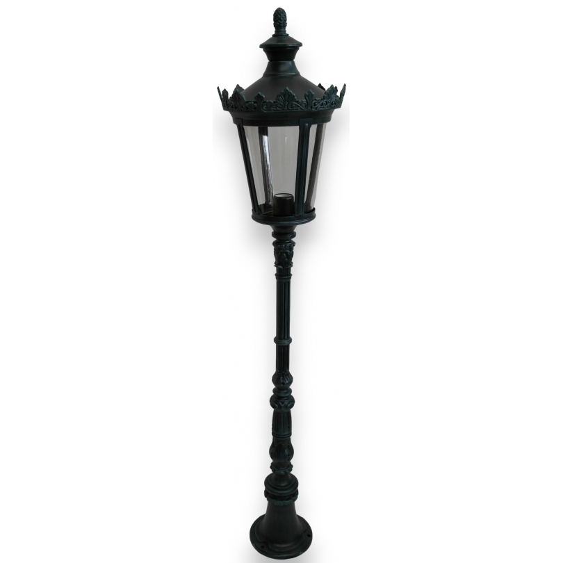  Lampadaire "Louvre" N°8 coloris vert sur  Moinat SA  - Antiquités décoration